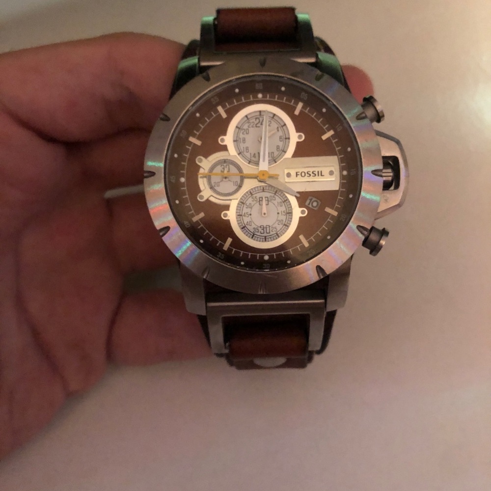 Men’s Fossil Genuine Leather JR-1157